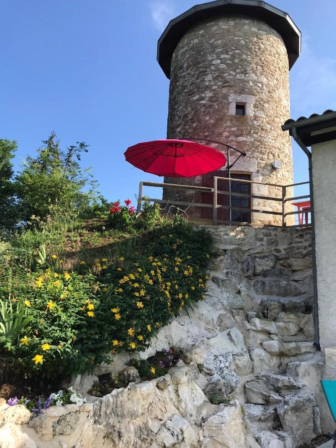 Moulin A Vent De Prentygarde En Dordogne Lägenhet Vélines Exteriör bild