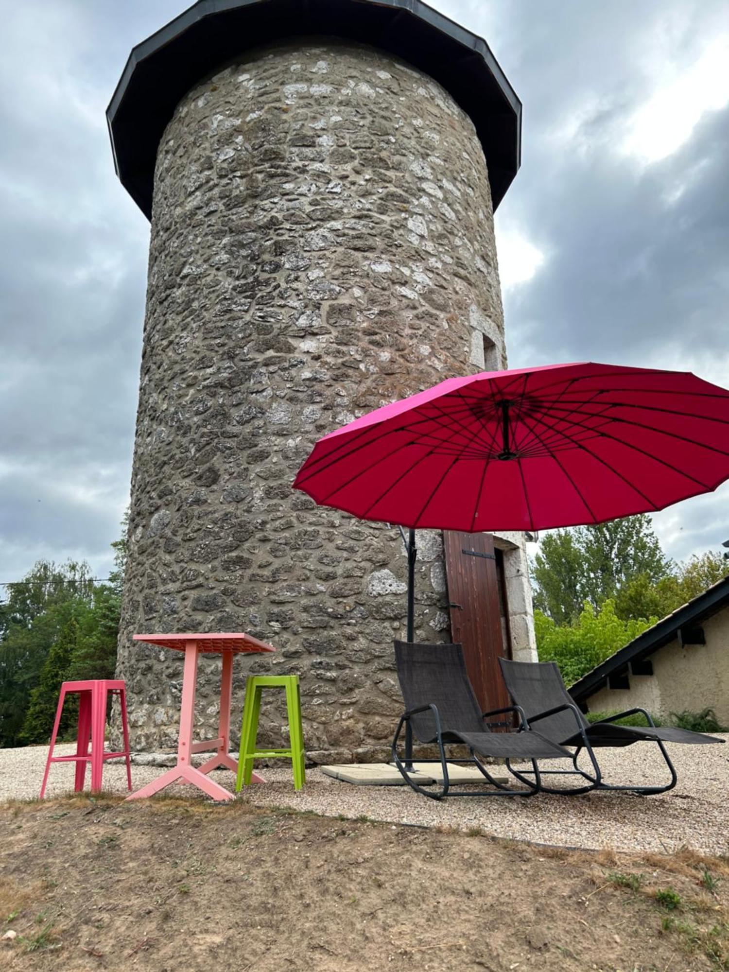 Moulin A Vent De Prentygarde En Dordogne Lägenhet Vélines Exteriör bild